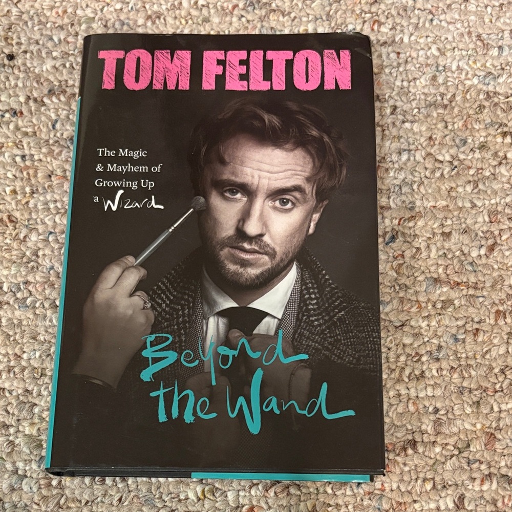 Beyond the Wand Hardcover Book written by Tom Felton